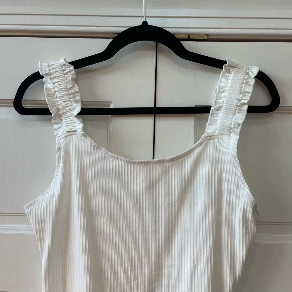 White bodysuit (never worn)